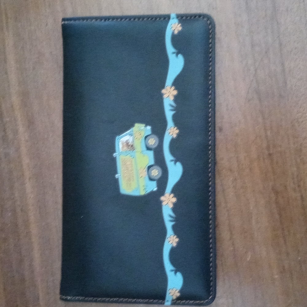 Scooby check book cover